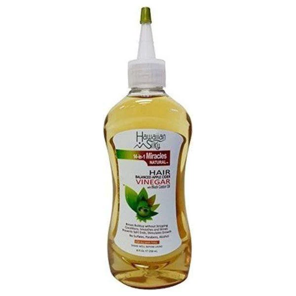 Hawaiian Silky Hair Vinegar with Black Castor Oil 238ml