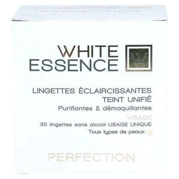 Ht 26 White Essence Lightening Lingettes Unifie Face