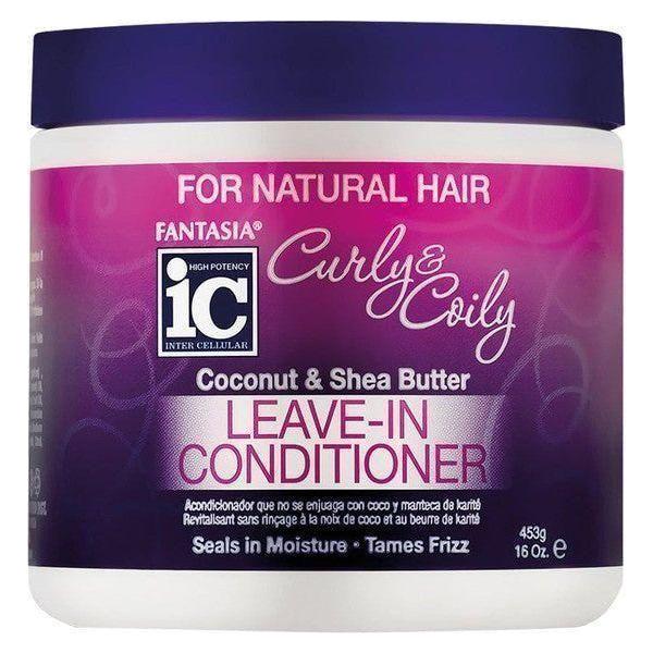 ic Fantasia Curly & Coily Coconut & Shea Butter Leave-in-Conditioner 453g