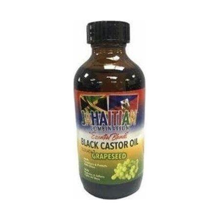 Jahaitian Combination Black Castor Oil Grapeseed 4oz