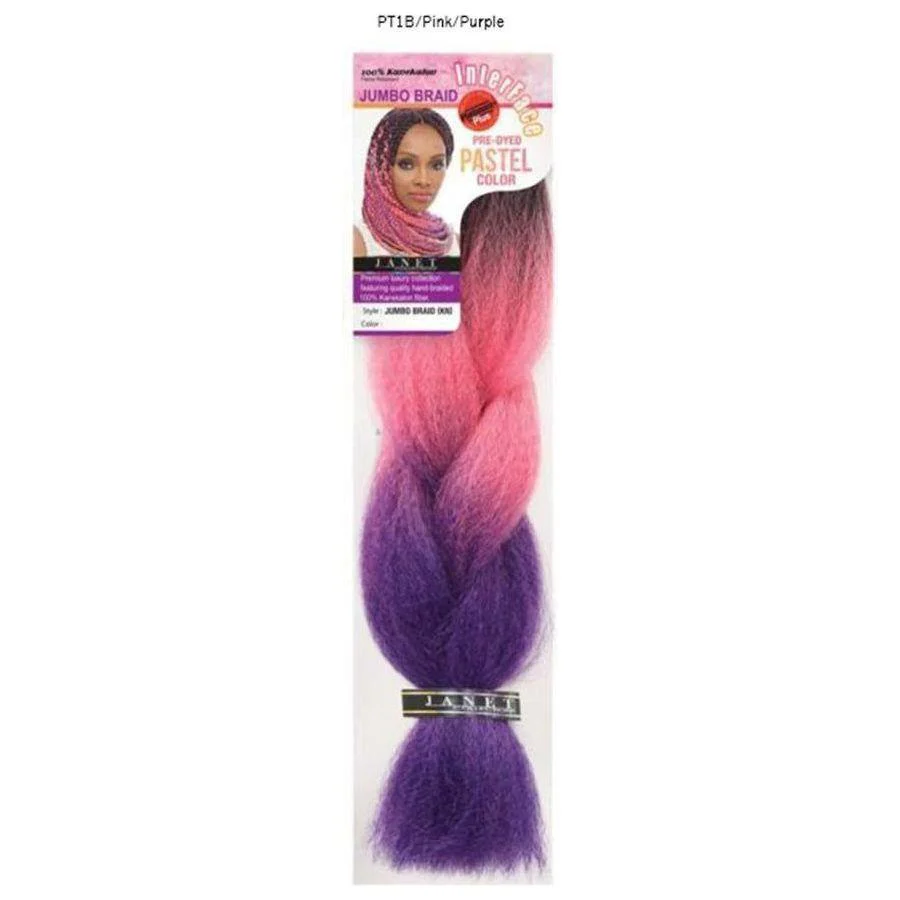 Janet Collection Jumbo Braid (KN) Pre-Dyed Pastel Color Synthetic Hair - Image 4