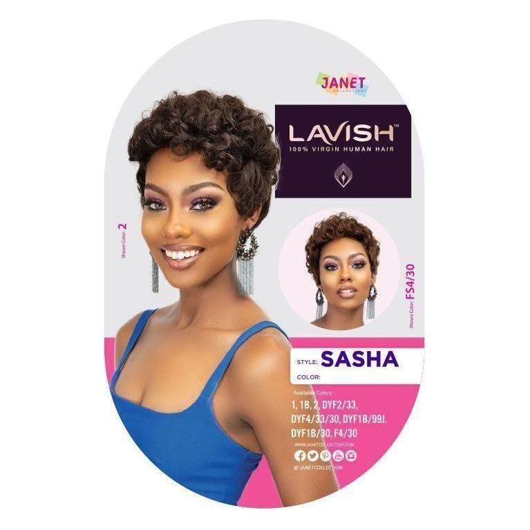 Janet Collection Lavish Echthaar Sasha Perücke - Image 2