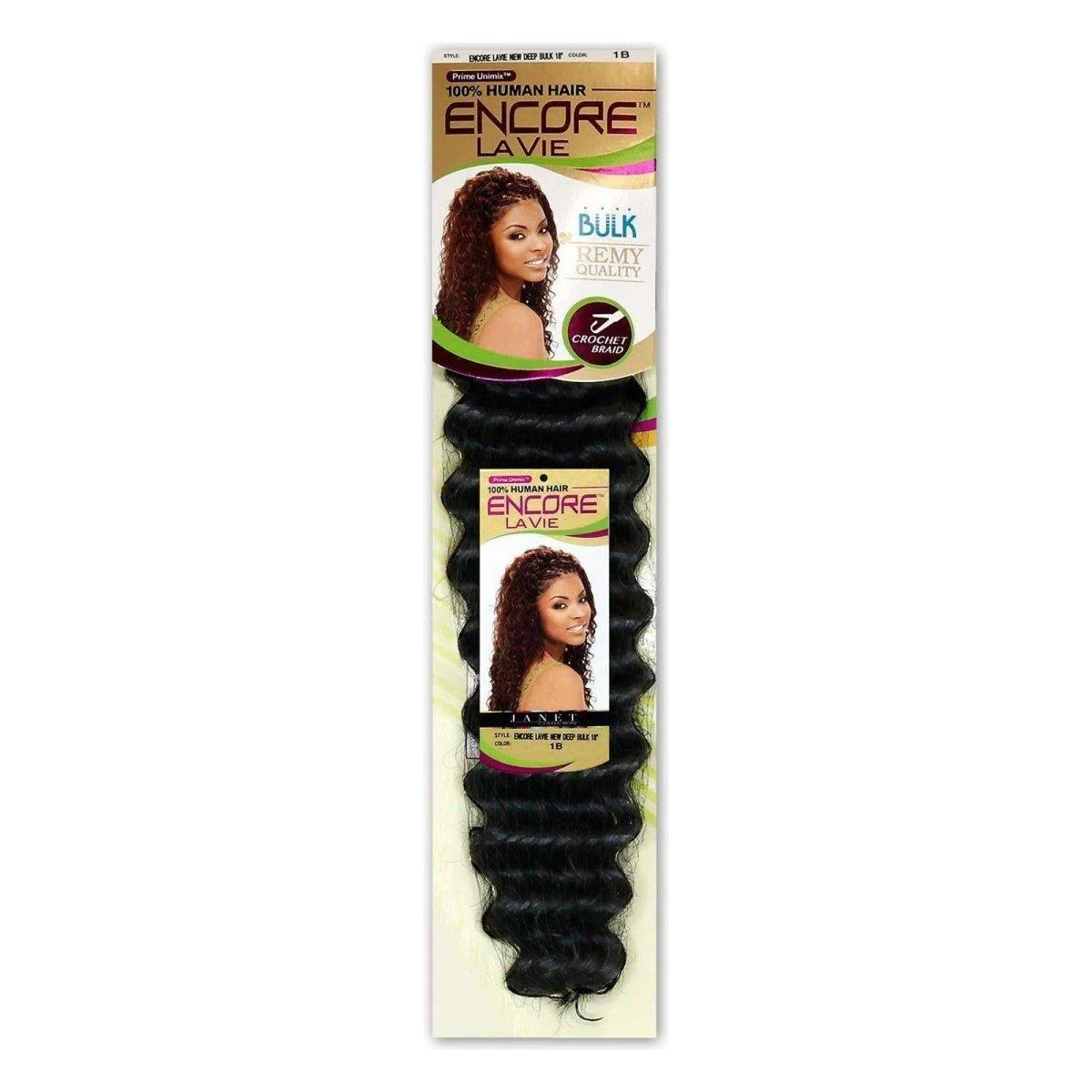Janet Collection Encore La Vie New Deep Bulk Echthaar 18" - Image 3