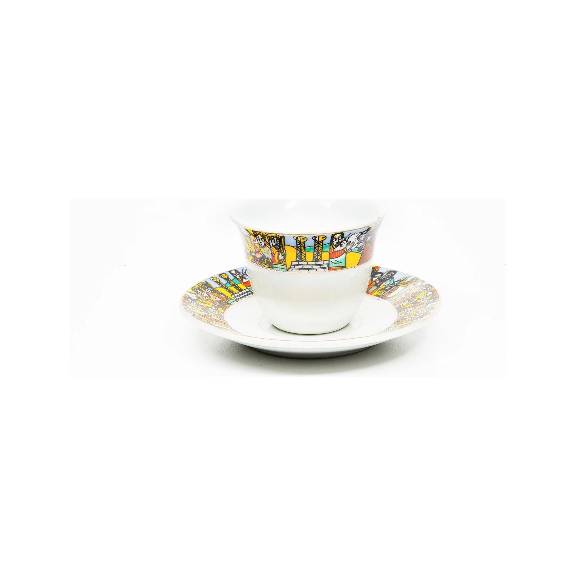 Shewhat Coffee cups and coasters set of 6+6 - Image 4