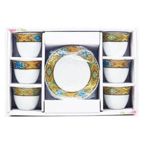 Shewhat Coffee cups and coasters set of 6+6 - Image 8