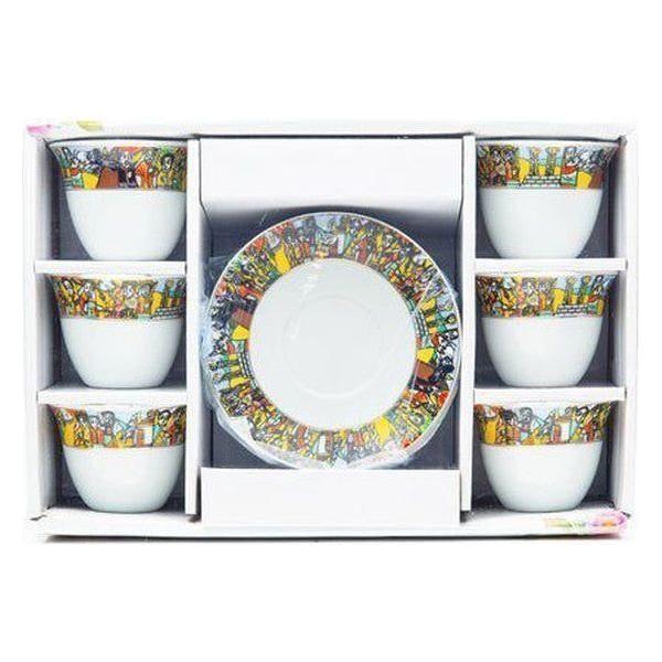 Shewhat Coffee cups and coasters set of 6+6 - Image 9