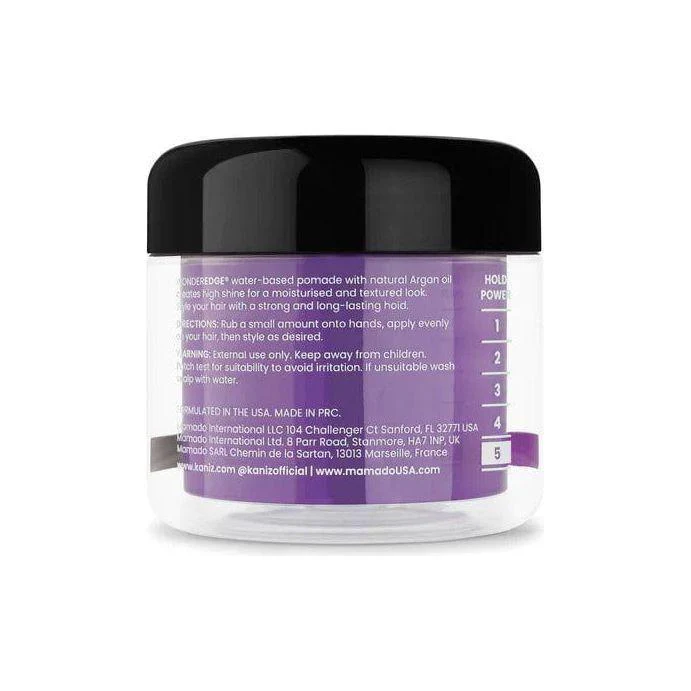 Kaniz WonderEdge Strong Hold Water - Based Pomade 120ml - Image 20