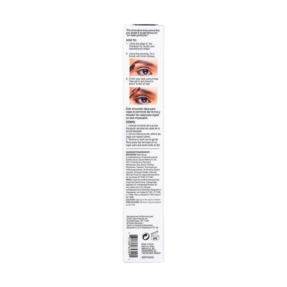 Kiss New York Top Brow Sculpting Pencil - Image 3
