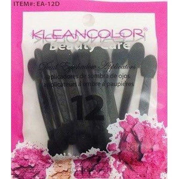 Kleancolor Cosmetic Eyeshadows Applica Tore Double 12Pcs