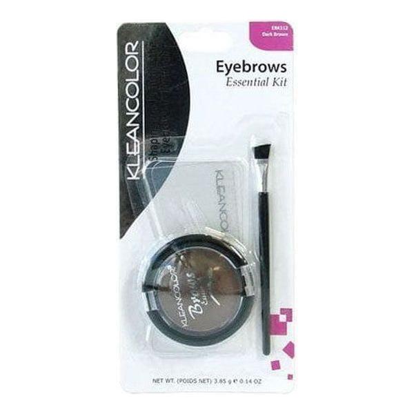 Kleancolor Eyebrow Kit Black/Medium Brown/Brown - Image 4