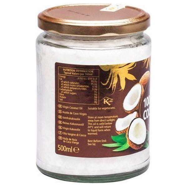 KTC Virgin Coconut Oil, Cold Pressed 500ml - Image 3