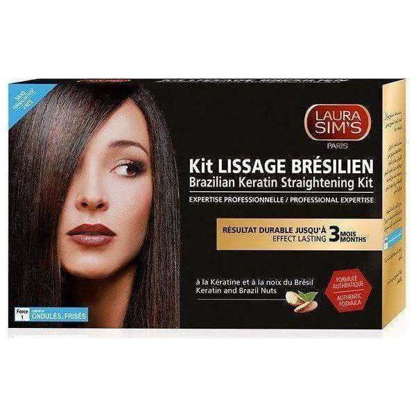 Laura Sim's BRAZILIAN KERATIN STRAIGHTENING KIT