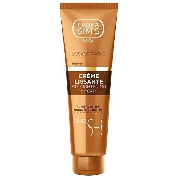 Laura Sim's Straightening Cream Curly Wavy Frizzy Hair 150ml
