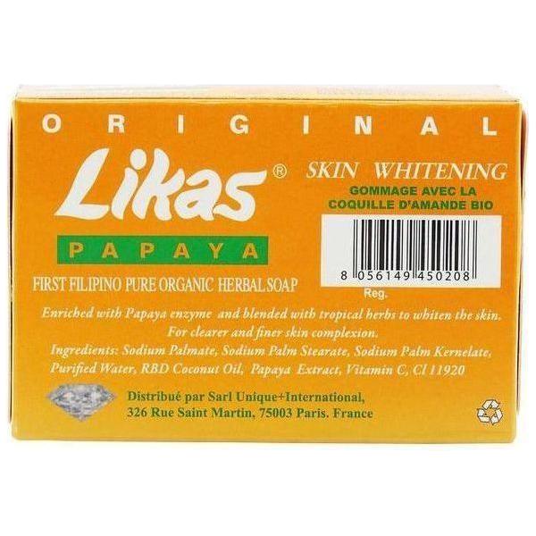 Likas Original Papaya Skin Whitening Soap 135g - Image 2