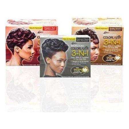 Lusters Shortlooks ColorLaxer Semi-Permanent 3 IN 1 Color, Relax & Condition