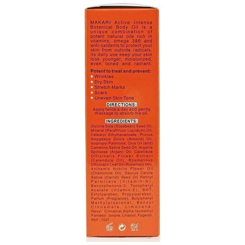 Makari Extreme Argan & Carrot Botanical Body Oil 125ml - Image 2