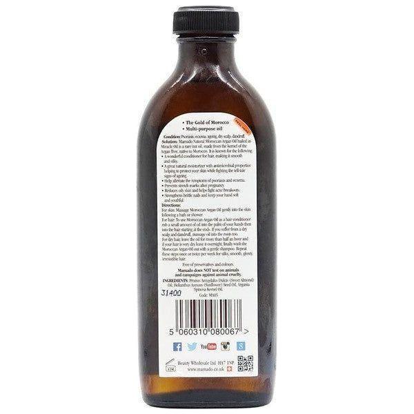 Mamado 100 % Pure Moroccan Argan Oil 150ml - Image 2