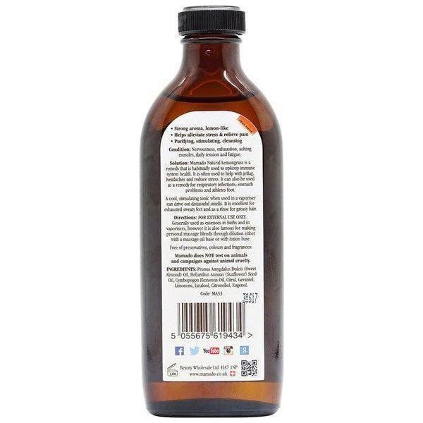 Mamado Natural Lemongrass Oil 150ml - Image 2