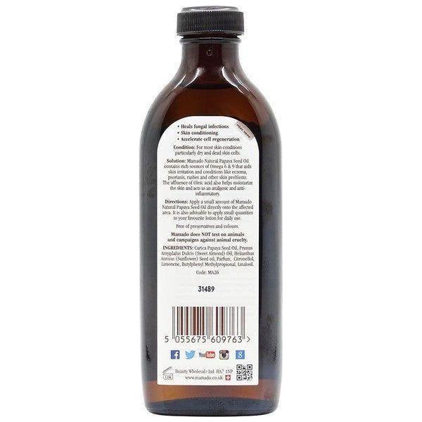 Mamado Natural Papaya Oil 150ml - Image 2