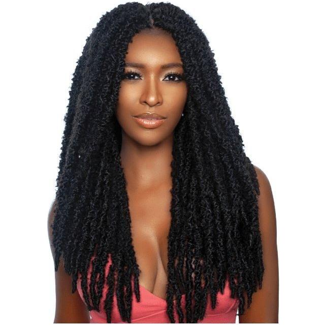 Mane Concept Afri-Naptural 2X Butterfly Locs Kanekalon Fiber 18" - Image 4