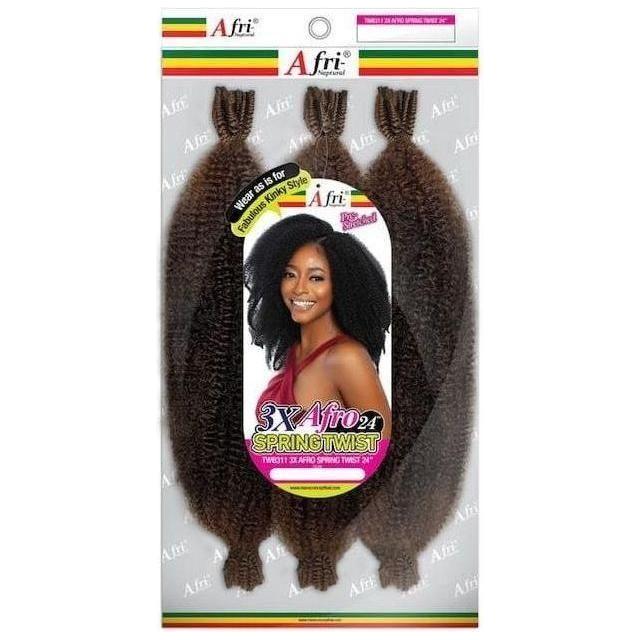 Mane Concept Afri-Naptural 3X Afro Spring Twist Kunsthaar 16" / 24" - Image 7