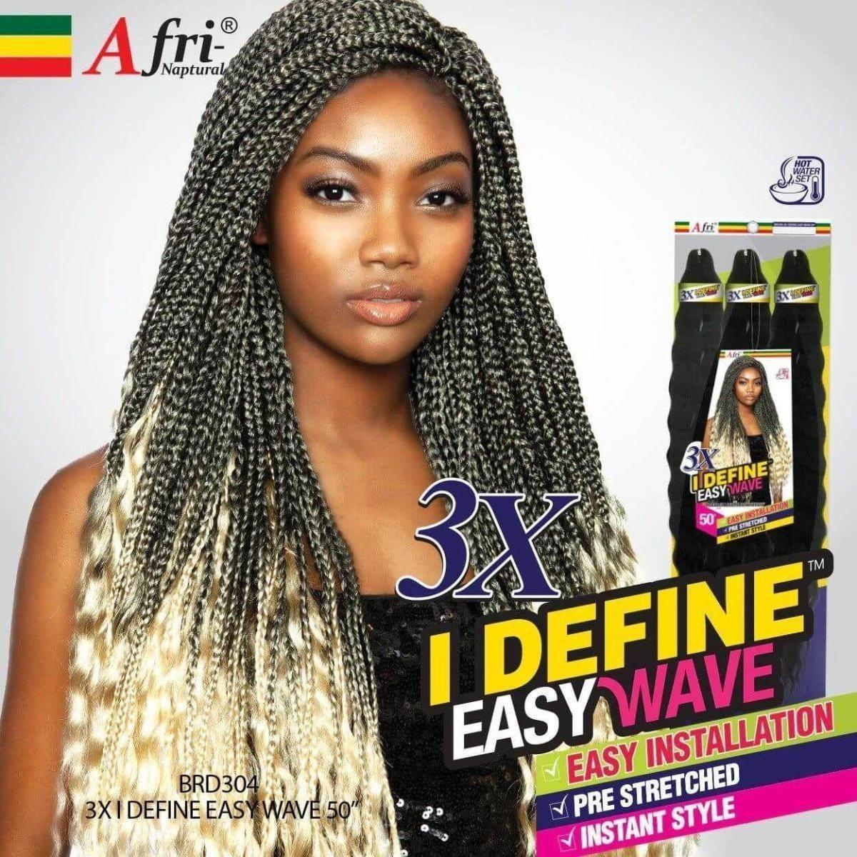 Mane Concept Afri-Naptural 3X I Define Easy Wave Kunsthaar 50'' - Image 2