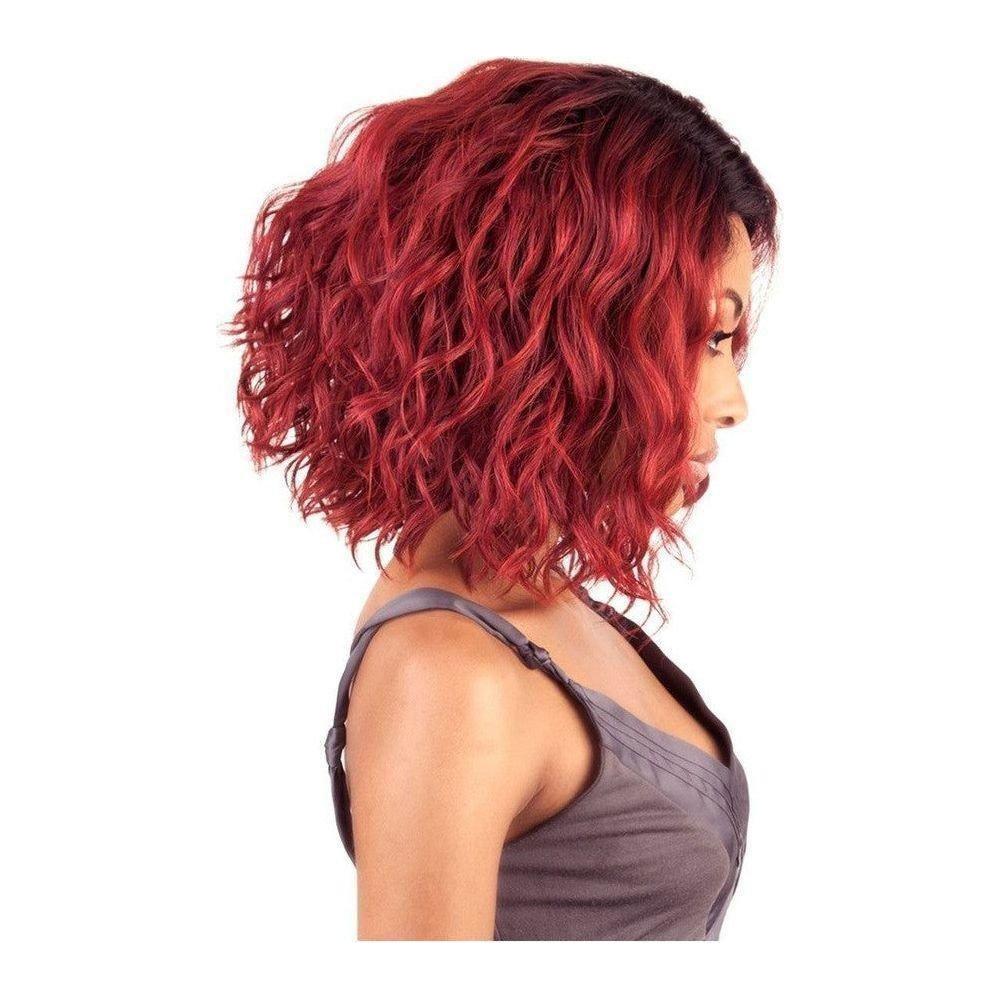 Mane Concept Brown Sugar Swiss Lace Front Blended Echthaar Perücke 206 - Image 4