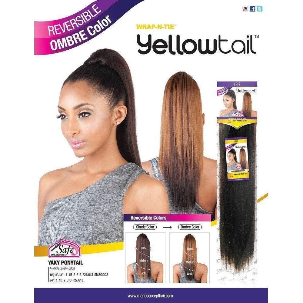 Mane Concept Ombre Yaky Ponytail 14" - Synthetic Hair