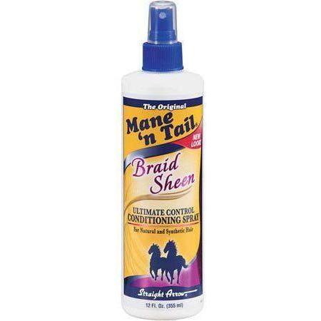 Mane 'N Tail Braid Sheen Ultimate Control Conditioning Spray 355ml