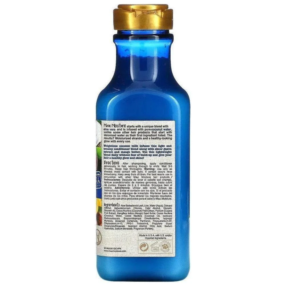 Maui Moisture Nourish & Moisture + Coconut Milk Conditioner 385ml - Image 2