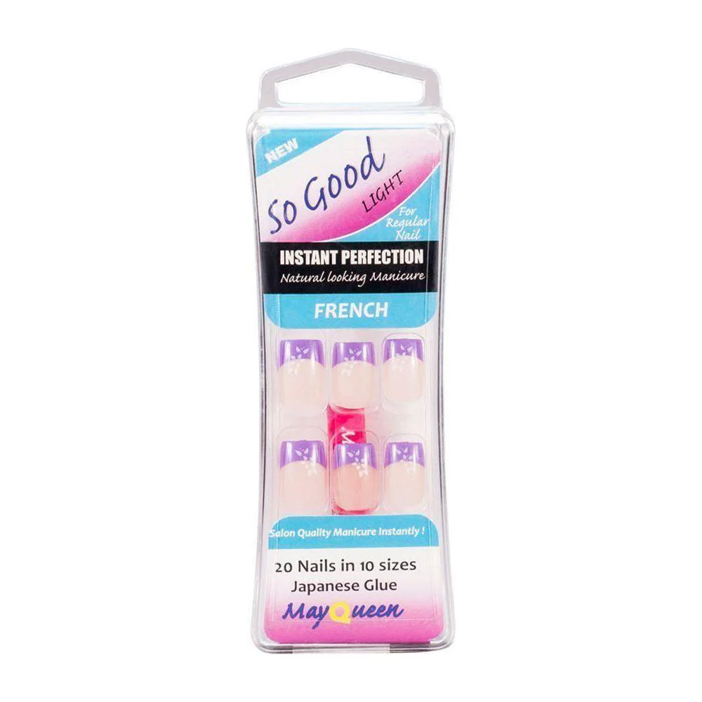 MayQueen So Good Light Natural Looking Nails - Image 16