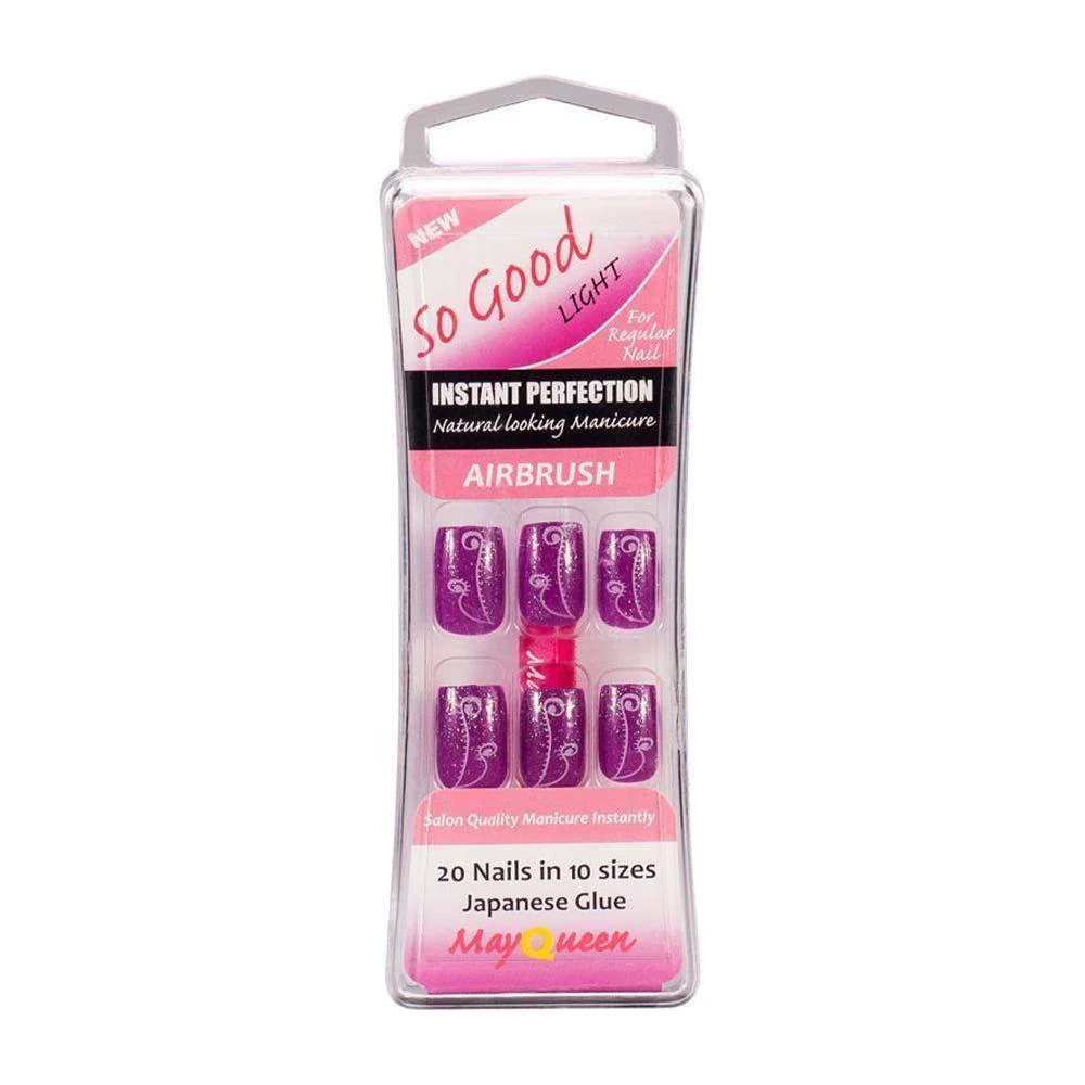 MayQueen So Good Light Natural Looking Nails - Image 19