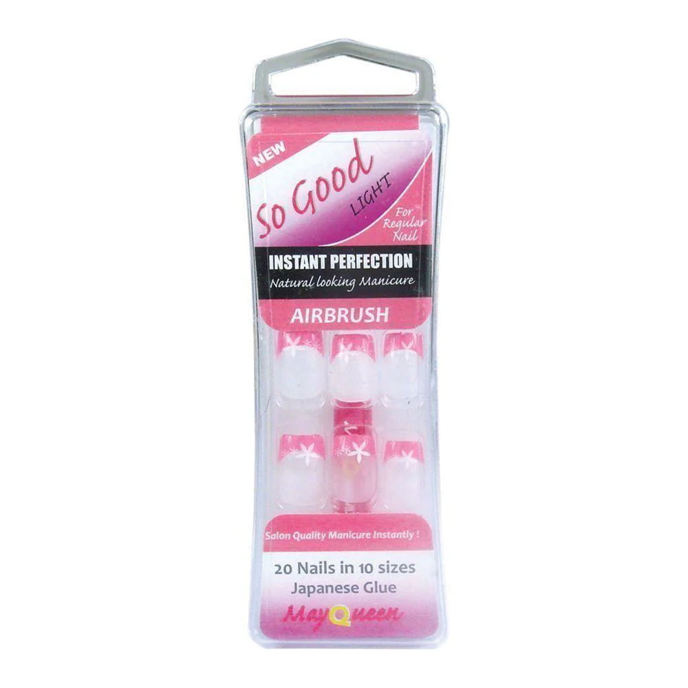 MayQueen So Good Light Natural Looking Nails - Image 25