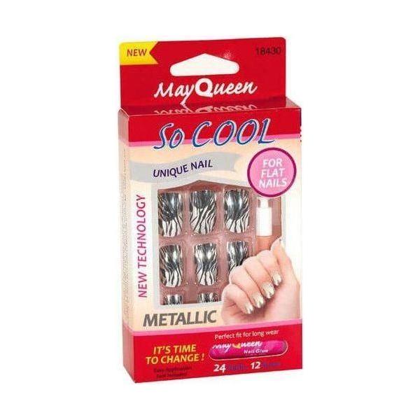 MayQueen Unique Nail Metallic For Flat Nails - Image 5