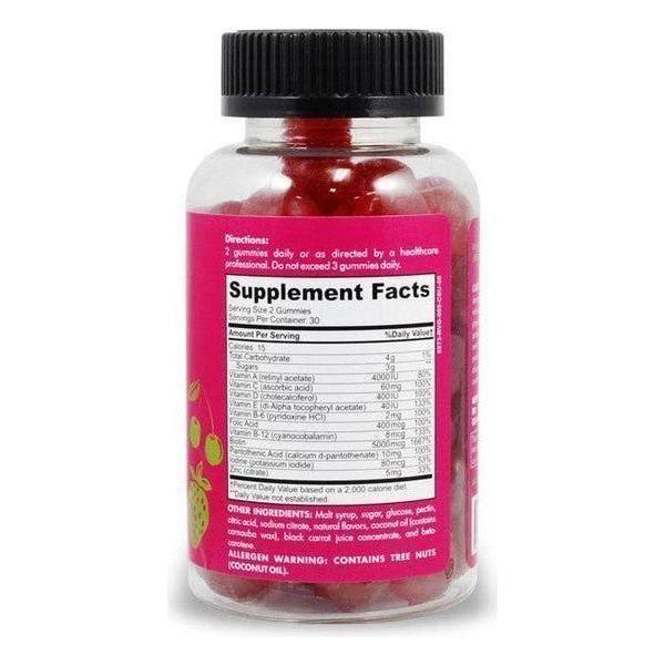 Mielle Gummy Healthy Hair Adult Vitamins 60 Gummies - Image 2