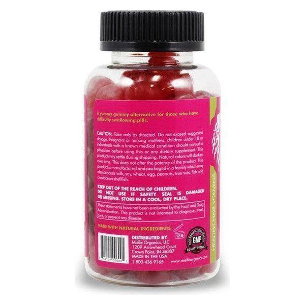 Mielle Gummy Healthy Hair Adult Vitamins 60 Gummies - Image 3