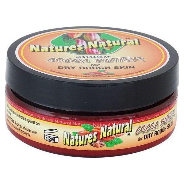 Natures Natual Jamaican Cocoa Butter for Dry Rough Skin 113g