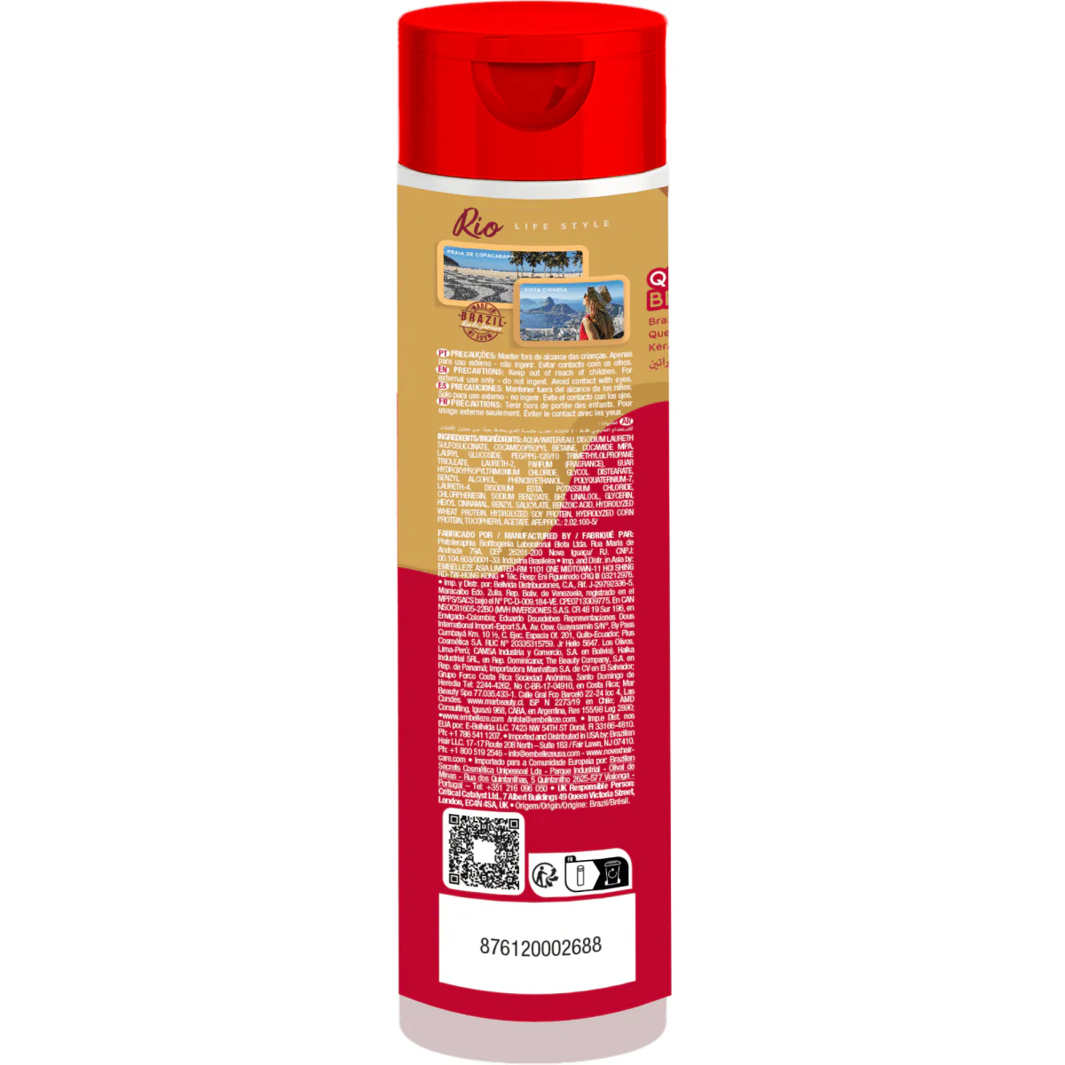 Novex Brazilian Keratin Shampoo 300 ml - Image 2