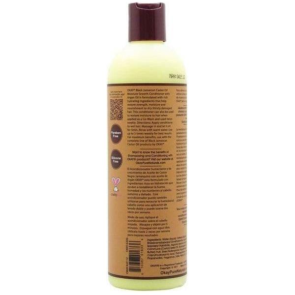 Okay Black Jamaican Castor Oil Conditioner Moisture & Growth 355ml - Image 4