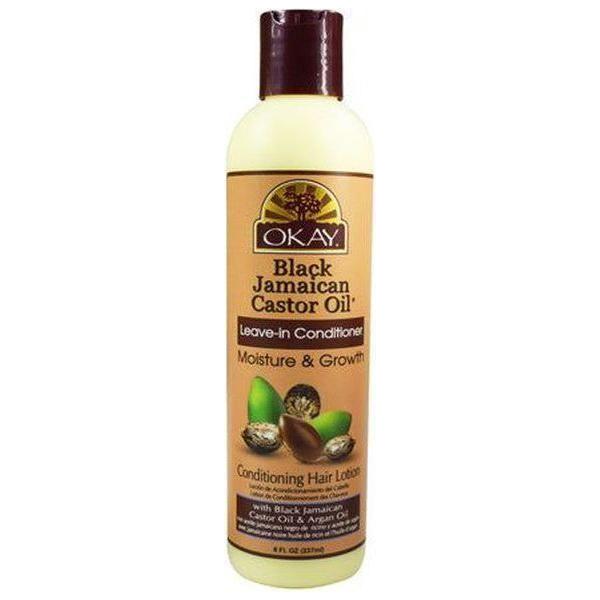Okay Black Jamaican Castor Oil Leave-In Conditioner Moisture&Growth 237ml