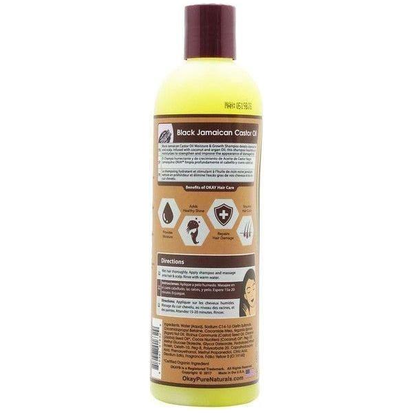 Okay Black Jamaican Castor Oil Shampoo Moisture & Growth 355ml - Image 3