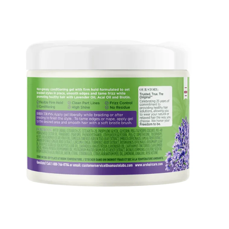 ORS Olive Oil Braidzone Edge & Braiding Gel 8oz - Image 2