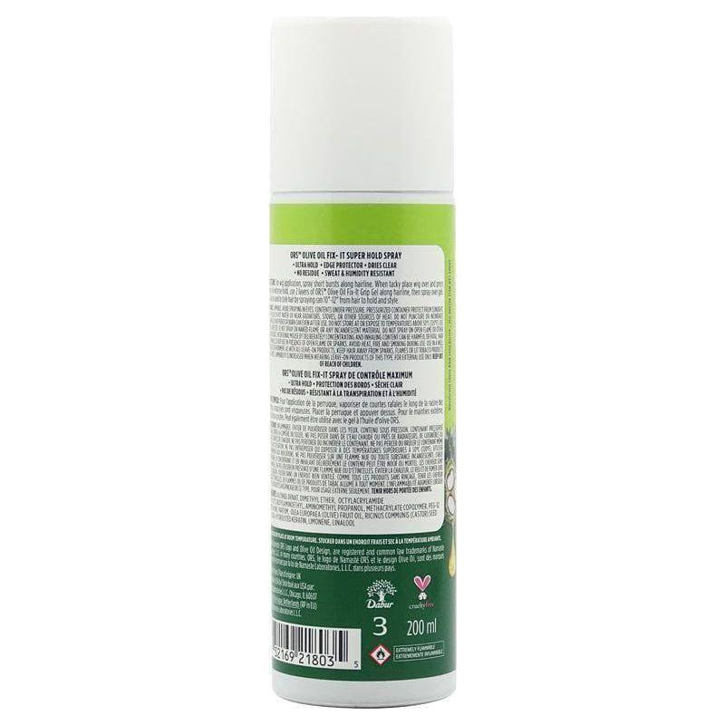 ORS Olive Oil Fix-It Super Hold Spray with Castor Oil 200ml - Image 3