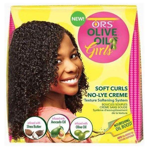 ORS Olive Oil Girls Soft Curls No-Lye Relaxer Creme