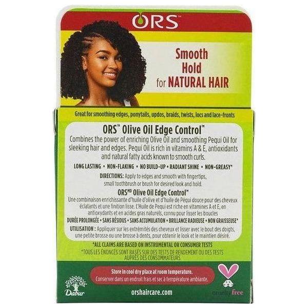 ORS Olive Oil with Pequi Oil Smooth & Easy Edges Hair Gel 64g - Image 2