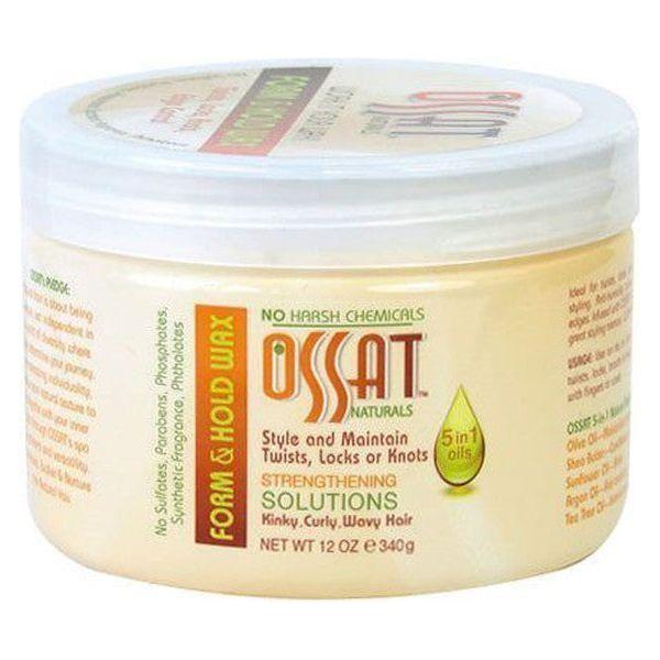 Ossat Natural Form & Hold Wax  12oz