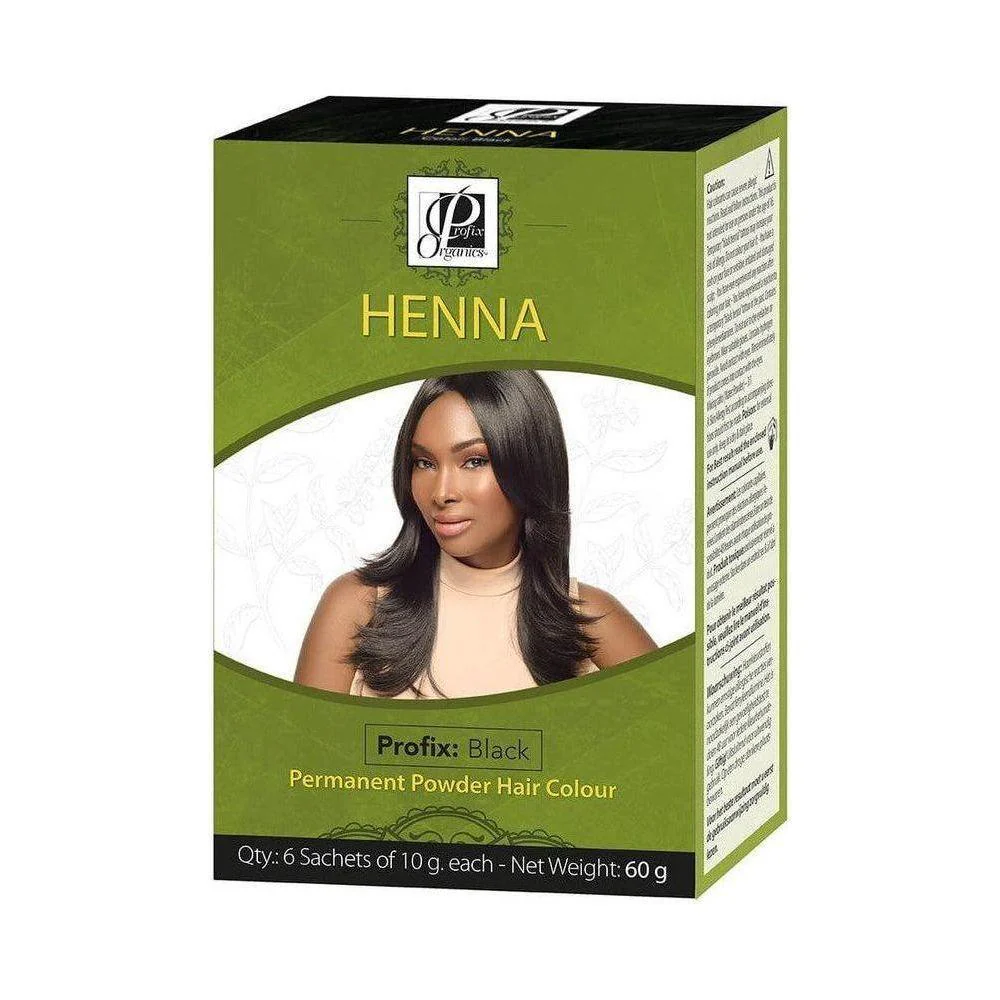 Profix Organics Henna Permanent Powder Hair Colour 60g - Image 11