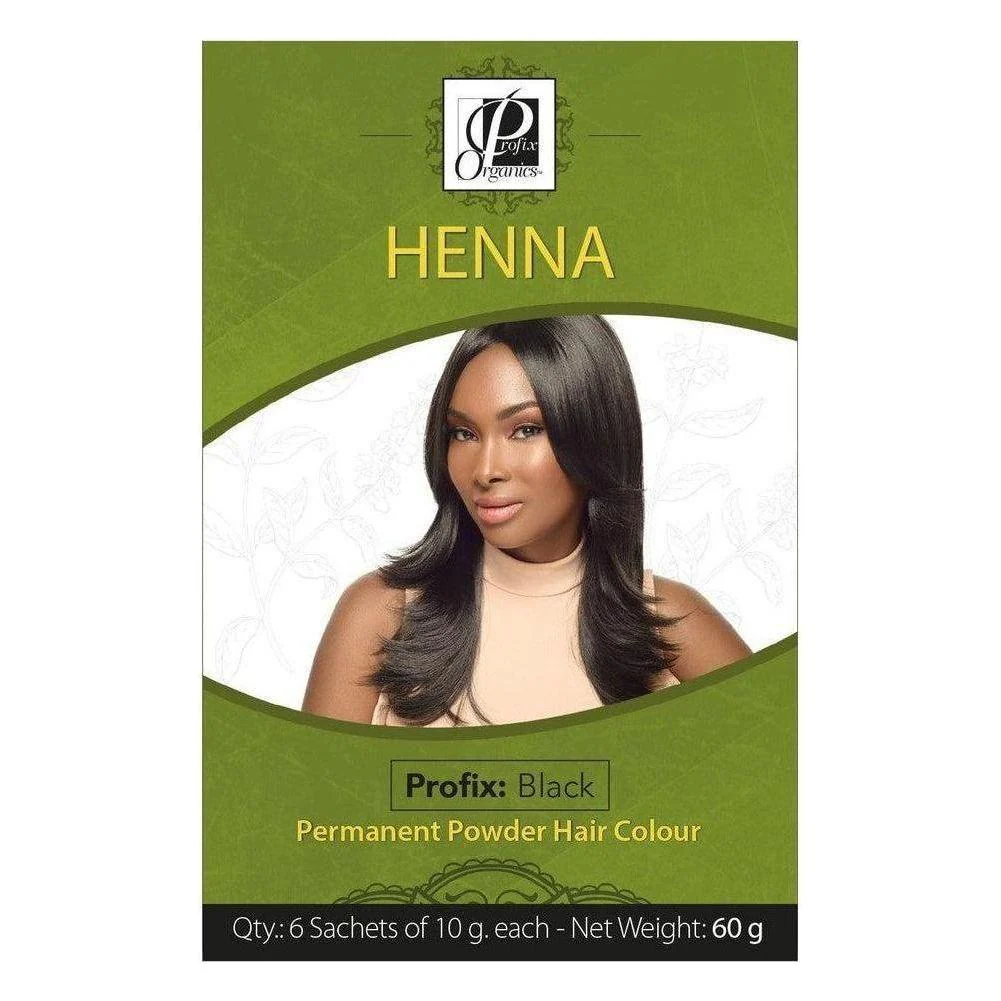 Profix Organics Henna Permanent Powder Hair Colour 60g - Image 14
