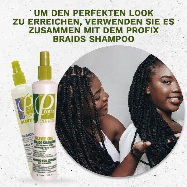 Profix Organics Olive Oil Braids Spray 355ml - Image 4