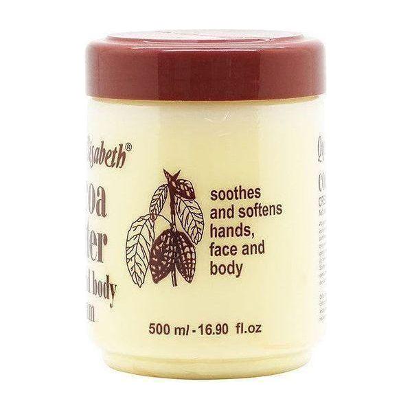Queen Elisabeth Cocoa Butter Hand and Body Cream 500 ml - Image 2